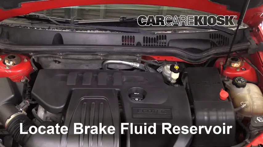 2006 Chevrolet Cobalt LT 2.2L 4 Cyl. Coupe (2 Door) Brake Fluid Check Fluid Level